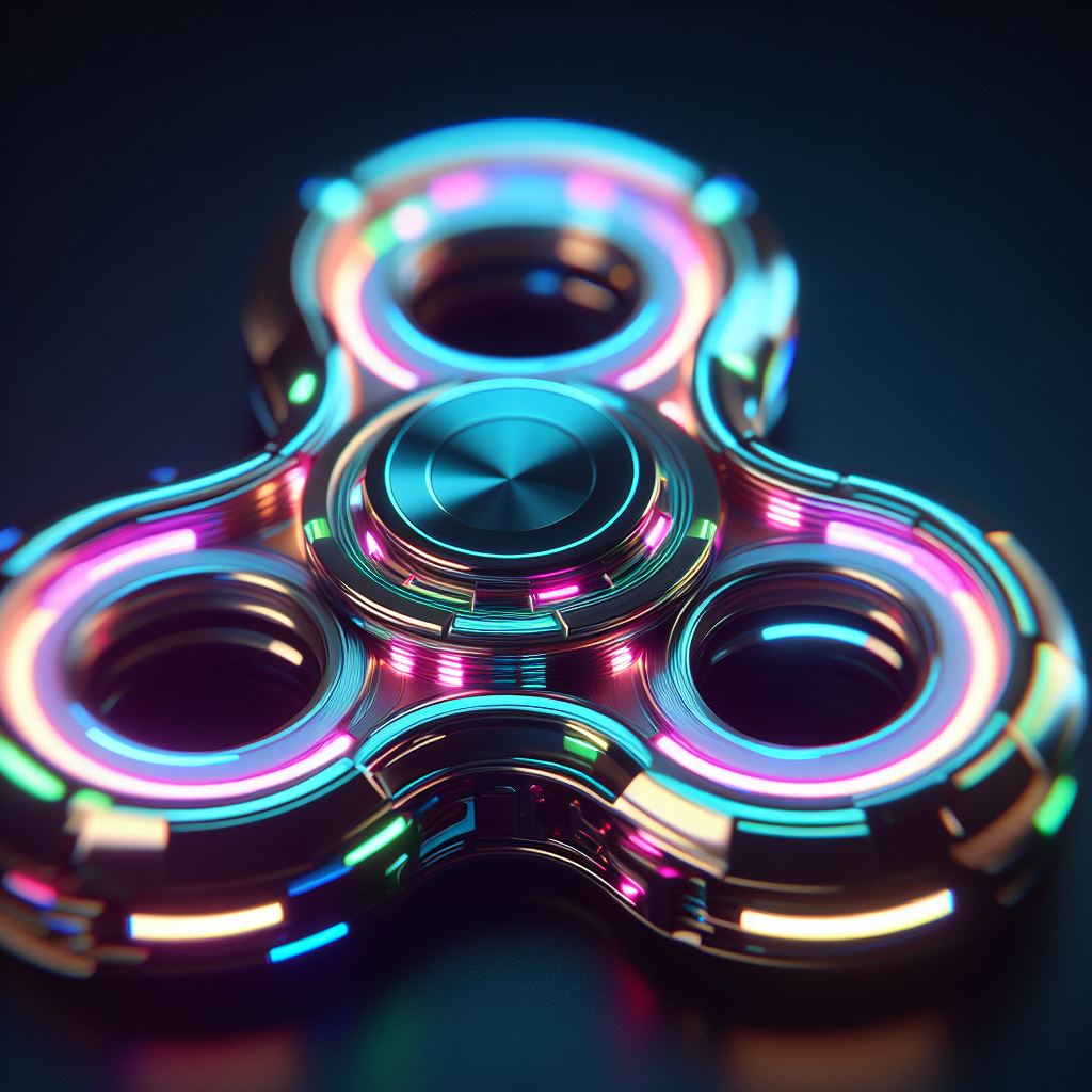 Neon Fidget Gadget